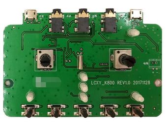 قیمت خوب ایستگاه برق قابل حمل PCB 2 لایه SMT PCB مونتاژ pcba board نمونه اولیه سرویس سبز Soldmask White Silk Screen آنلاین
