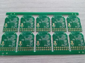 قیمت خوب 1.0 mm ضخامت 0.5z مس سبز Green Somdask 2 لایه PCB چاپ مدار چاپی آنلاین