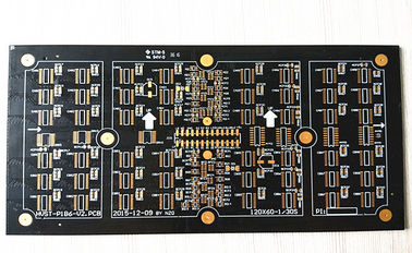قیمت خوب مدار چاپی مدار چاپی الکترونیکی مس ENIG Surface Black Soldermask 1oz آنلاین
