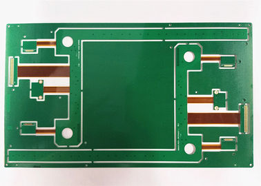 قیمت خوب صفحه Rigid Flex Board Green Soldermask ENIG / HASL Surface Multilayer PCB Board آنلاین