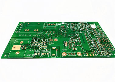 قیمت خوب برد PCB و PC4 چند لایه PCB سخت و ماسک سبز و صفحه ابریشم سفید ENIG / HASL درمان سطح آنلاین