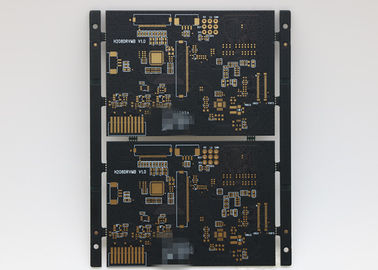 قیمت خوب PCB مدار چاپی Heavy Copper 6L Black Soldermask Immersion Gold FR4 آنلاین