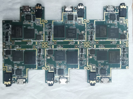 قیمت خوب FR4 PCB نمونه اولیه سرویس چند لایه 4 لایه PCB آنلاین