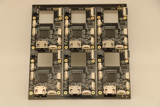 قیمت خوب 6 لایه برد PCB چند لایه FR4 با کنترل امپدانس ENIG SMT نمونه اولیه مونتاژ PCB FR4 TG150 چرخش سریع 20um آنلاین
