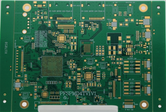 قیمت خوب 4 لایه 2 OZ FR4 صفحه مدار چاپی الکترونیک ENIG سطح سیاه Soldmask کارخانه PCB نمونه آنلاین