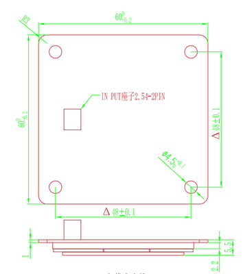 قیمت خوب طراحی مجمع PCB SMT مواد FR4 4 لایه ضخامت 1.6mm آنلاین