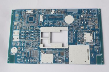 قیمت خوب تولید کننده تخته PCB چند لایه صفحه ابریشم سفید ماسک آبی آنلاین