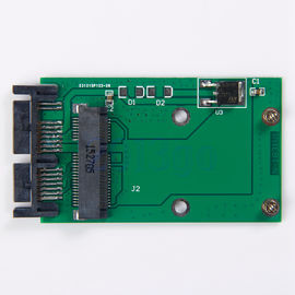 قیمت خوب Mini PCIe PCI-e MSATA SSD Micro adaptator SATA PCBA HG OEM Service FR4 Material آنلاین