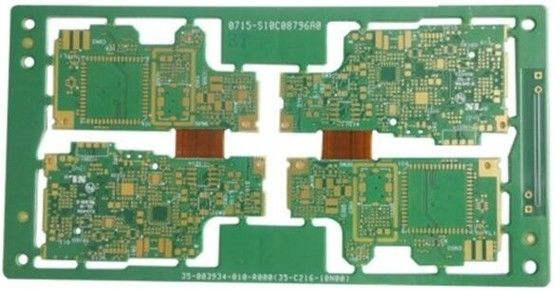 قیمت خوب PCB خودرو 10 لایه PCB انعطاف پذیر و سفت Gold 1.32mm ضخامت PCB خودرو آنلاین