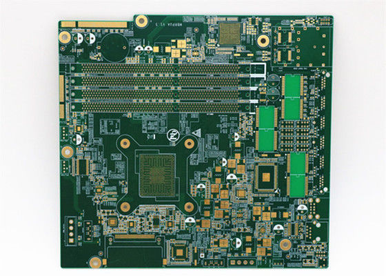 قیمت خوب 2 لایه 94V0 صفحه PCB سبز Soldmask HDI صفحه مدار چاپی برای دستگاه خانه هوشمند، صفحه مدار کامپیوتر آنلاین