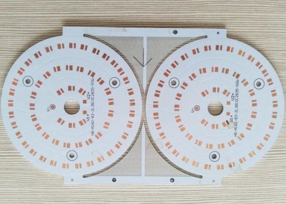 قیمت خوب سفید Soldermask آلومینیوم ENIG / HASL سطح دوام PCB صفحه مدار چاپی PCB برای LED آنلاین
