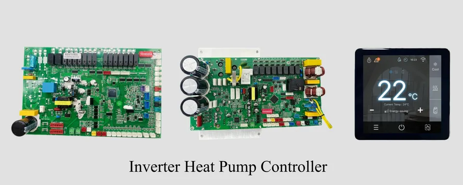 High Efficiency DC Inverter Heat Pump Control Board | 1.5kW 2kW 3.5kW Energy-Saving PCBA with Digital Thermostat & Sensor 1